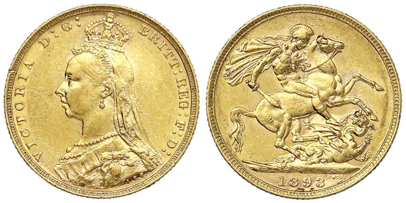 Ausländische Goldmünzen und -medaillen - Australien - Victoria, 1837-1901
Sover...