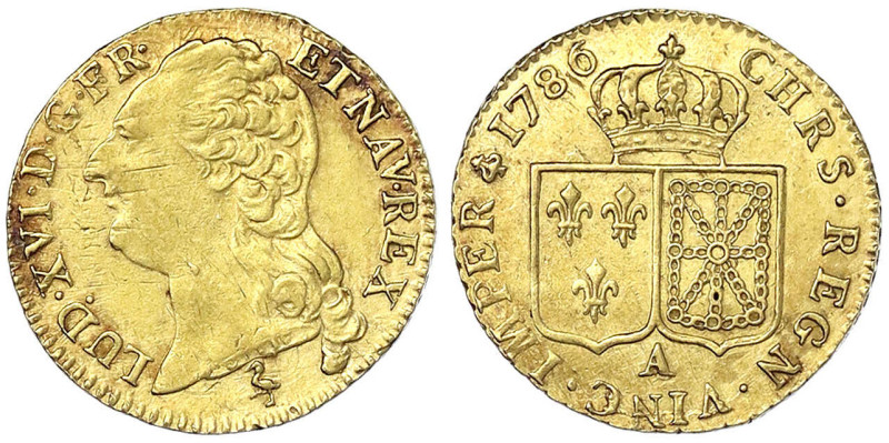Ausländische Goldmünzen und -medaillen - Frankreich - Ludwig XVI., 1774-1793
Lo...