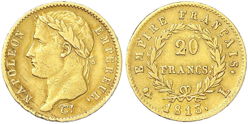 Ausländische Goldmünzen und -medaillen - Frankreich - Napoleon I., 1804-1814/15...