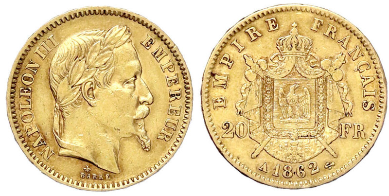 Ausländische Goldmünzen und -medaillen - Frankreich - Napoleon III., 1852-1870
...