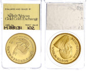 Ausländische Goldmünzen und -medaillen - Südafrika - Republik, seit 1961
1/2 Krügerrand 1987. 16,97 g. 917/1000. 1/2 Unze Feingold. Im kleinen Bliste...