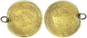 Ausländische Goldmünzen und -medaillen - Türkei/Osmanisches Reich - Mahmud II., 1808-1839 (AH 1223-1255)
2 Rumi Altin AH 1223, Jahr 12 = 1820, Qustin...