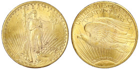 Ausländische Goldmünzen und -medaillen - Vereinigte Staaten von Amerika - Unabhängigkeit, seit 1776
20 Dollars 1924, Philadelphia. Liberty. 33,44 g. ...