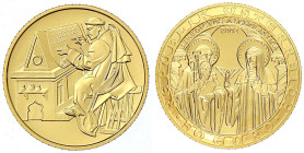 Gold der Habsburger Erblande und Österreichs - Republik Österreich - 2. Republik, seit 1945
50 Euro 2002, 2000 Jahre Christentum. 10 g. Feingold. In ...