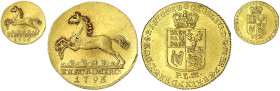 Altdeutsche Goldmünzen und -medaillen - Braunschweig-Calenberg-Hannover - Georg III., 1760-1820
Dukat 1795 PLM, Clausthal. Springendes Ross. 3,47 g. ...