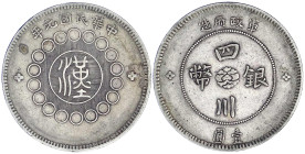 CHINA und Südostasien - China - Republik, 1912-1949
Dollar (Yuan) Jahr Nien = 1912. Provinz Szechuan, Prägung der Militär-Regierung. sehr schön Lin G...