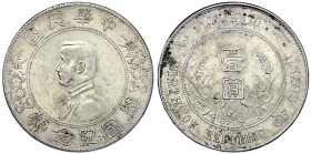 CHINA und Südostasien - China - Republik, 1912-1949
Dollar (Yuan) o.J., geprägt 1928. Birth of Republic. Präsident Sun Yat-Sen. vorzüglich Lin Gwo Mi...