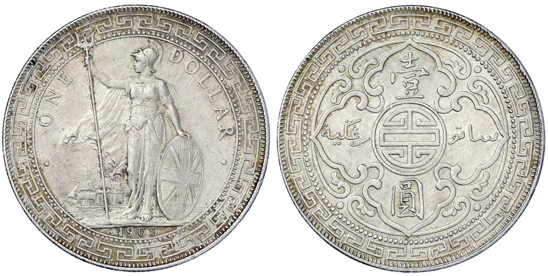 CHINA und Südostasien - Grossbritannien - Tradedollars
Tradedollar 1900 B. vorz...