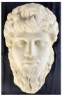 Ausgrabungen - Rom - 
Gute Gipsabformung eines Marmorkopfes des röm. Kaisers Lucius Verus (161-169). Ca. 22 X 36 X 16 cm. Sehr detailgetreue Arbeit, ...