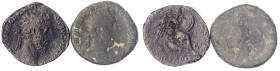 Römische Münzen - Kaiserzeit - Commodus, 177-192
2 Sesterzen: Minerva und Victoria. schön