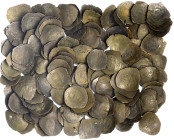 Kreuzfahrer - Lots - 
146 Tracheis (Schüsselmünzen) meist des lateinischen Kaiserreiches (1204-1261). Fundgrube, besichtigen. untersch. erhalten