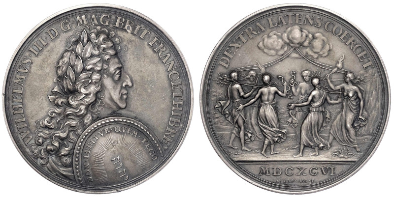 Ausländische Münzen und Medaillen - Grossbritannien - William III., 1694-1702
S...