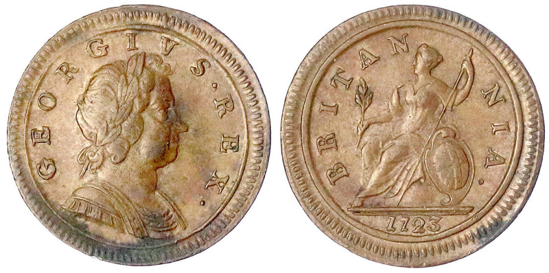 Ausländische Münzen und Medaillen - Grossbritannien - George I., 1714-1727
Half...