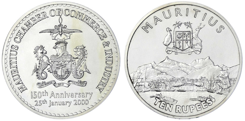 Ausländische Münzen und Medaillen - Mauritius - Republik Mauritius, seit 1992
P...