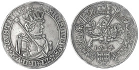 Römisch Deutsches Reich - Haus Habsburg - Erzherzog Sigismund, 1477-1490
Halber Guldiner 1484, Hall. 15,87 g. gutes sehr schön, sehr selten Schulten ...
