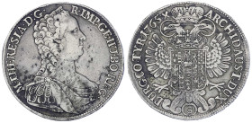 Römisch Deutsches Reich - Haus Habsburg - Maria Theresia, 1740-1780
Konventionstaler 1765 G, Günzburg. sehr schön Herinek 491. Davenport. 1147.