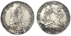 Römisch Deutsches Reich - Haus Habsburg - Maria Theresia, 1740-1780
Kl. Silbermedaille 1767, a.d. Genesung von den Pocken. 25 mm, 4,00 g. vorzüglich,...