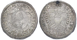 Altdeutsche Münzen und Medaillen - Augsburg-Stadt - 
Reichstaler 1694, mit Titel Leopolds I. sehr schön/vorzüglich, kl. eins. Lot-Anhaftung, und min....
