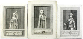 Altdeutsche Münzen und Medaillen - Bayern - Karl Theodor, 1777-1799
Sammlung von 17 Portraitkupferstichen bayr. und pfälz. Herrscher, gestochen von J...