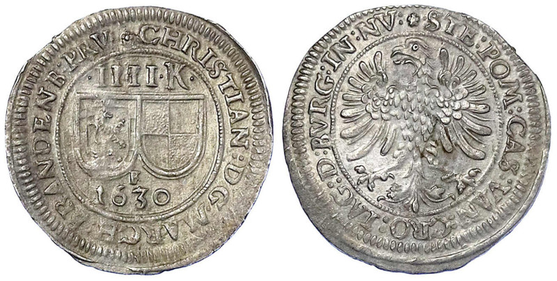 Altdeutsche Münzen und Medaillen - Brandenburg-Bayreuth - Christian, 1603-1655
...