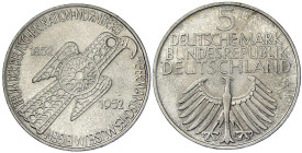 Münzen der Bundesrepublik Deutschland - Gedenkmünzen - 5 Deutsche Mark, Silber, 1952-1979
Germanisches Museum 1952 D. vorzüglich/Stempelglanz Jaeger ...