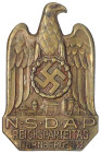Orden und Ehrenzeichen - Deutschland - Drittes Reich, 1933-1945
Massives Tombak-Tagungsabzeichen 1933. NSDAP Reichsparteitag Nürnberg. 34 X 51 mm. se...