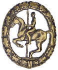 Orden und Ehrenzeichen - Deutschland - BRD, seit 1948
Deutsches Reitsportabzeichen in Bronze. Hersteller Steinhauer & Lück. vorzüglich