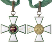 Orden und Ehrenzeichen - Ungarn - 
Kommandeurskreuz 2. Klasse zum Verdienstorden Ungarns. Halskreuz mit Halsband. Verliehen ab 1935. vorzüglich, Emai...