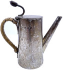 Varia - Silber - Großbritannien
Kl. Espresso-Kännchen, Sterlingsilber (925/1000), Birmingham 1934, Hersteller R.H.A. Griff mit Leder umwickelt. Höhe ...