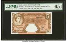 East Africa East African Currency Board 5 Shillings ND (1962-63) Pick 41b PMG Gem Uncirculated 65 EPQ. HID09801242017 © 2022 Heritage Auctions | All R...