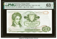 Norway Norges Bank 500 Kroner 1978 Pick 39a PMG Choice Uncirculated 63 EPQ. HID09801242017 © 2022 Heritage Auctions | All Rights Reserved