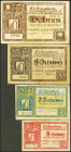 GRAUS (HUESCA). 5 Céntimos, 25 Céntimos, 50 Céntimos y 1 Peseta. 28 de Agosto de 1937. Serie A, todos los valores excepto el 5 cts que no tiene serie....