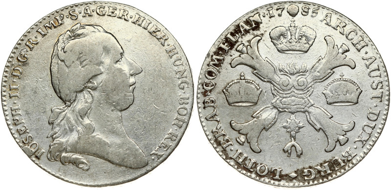 Austrian Netherlands Kronentaler 1785
Estimate: EUR 50 - 75