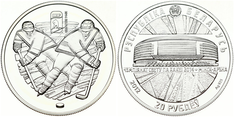 Belarus 20 Roubles 2012 World Ice Hockey Championship
Estimate: EUR 20 - 40