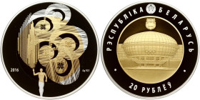 Belarus 20 Roubles 2016 Olympic Movement