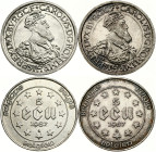 Belgium 5 Ecu 1987 Lot of 2 Coins