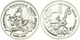 Belgium 500 Francs 2001 Belgian European Union Presidency