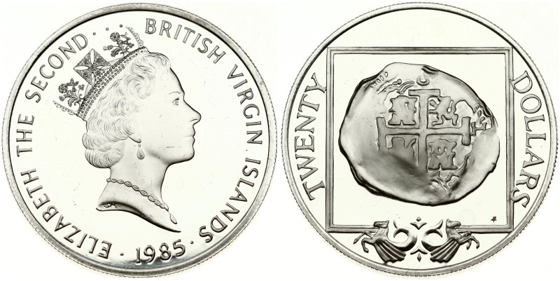 British Virgin Islands 20 Dollars 1985 FM Spanish Cob coin
Estimate: EUR 20 - 3...