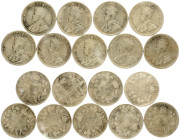 Canada 10 Cents (1918-1936) Lot of 9 Coins