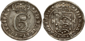 Denmark Krone 1682