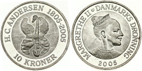 Denmark 10 Kroner 2005 Ugly Duckling
