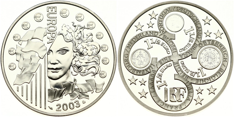 France 1½ Euro 2003 Introduction of the Euro