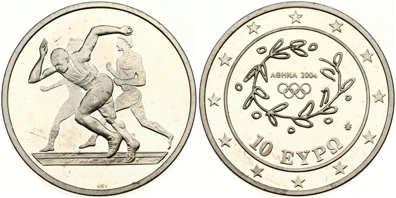 Greece 10 Euro 2004 Free Running