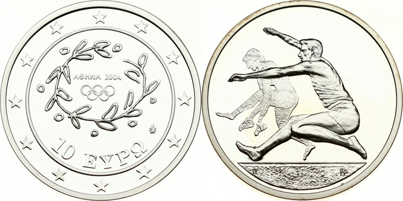 Greece 10 Euro 2004 Long Jump
Estimate: EUR 30 - 40