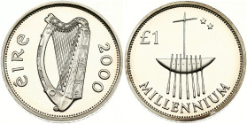 Ireland 1 Pound 2000 Millennium