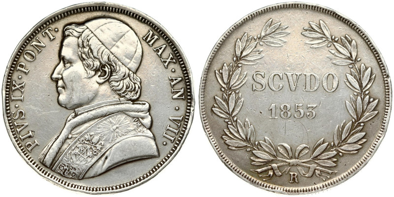 Vatican Scudo 1853-VII
Estimate: EUR 100 - 160