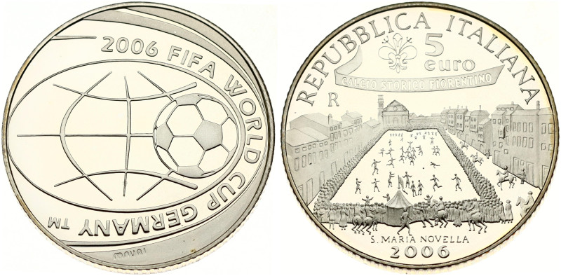 Italy 5 Euro 2006R World Cup