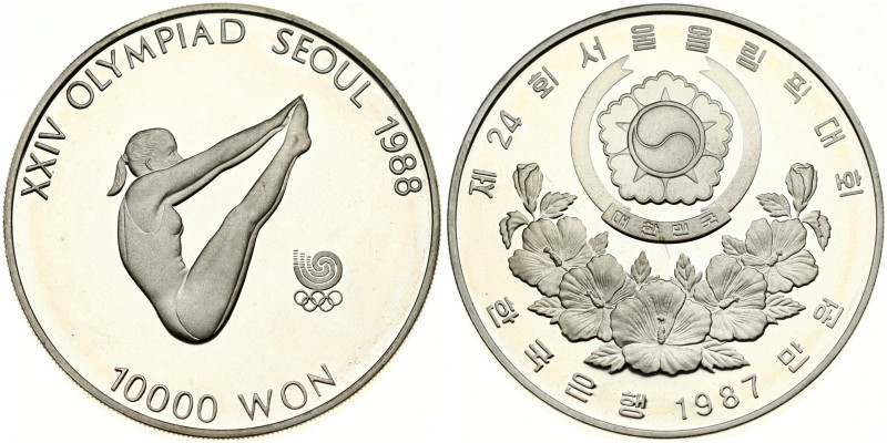 South Korea 10 000 Won 1987 Diving
Estimate: EUR 30 - 40