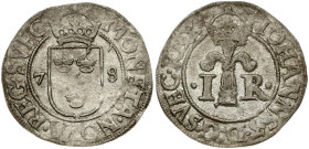 Sweden 1/2 Ore 1578