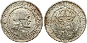 Sweden 2 Kronor 1921 W Gustaf Vasa